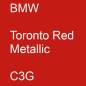 Preview: BMW, Toronto Red Metallic, C3G.